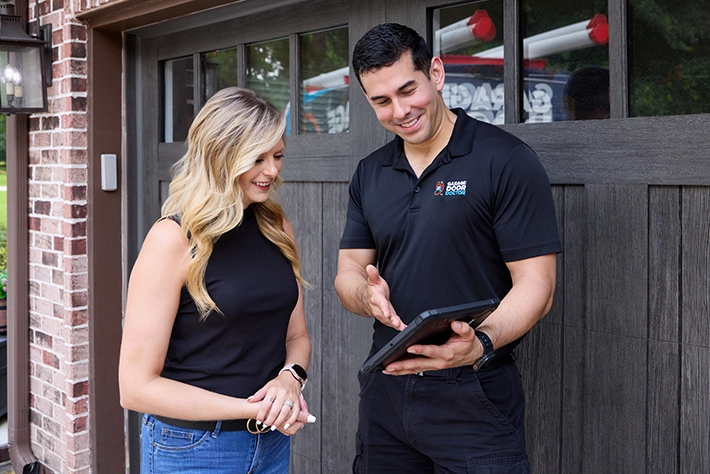 happy Garage Door Doctor customers