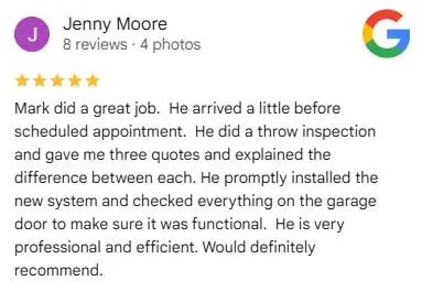 5-star googel review