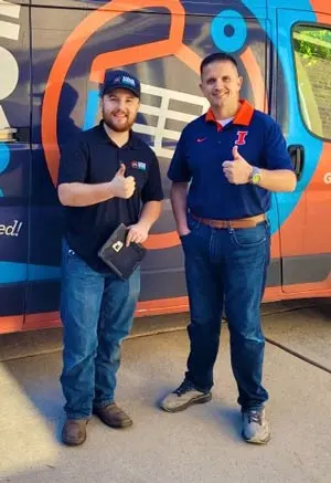 mobile techs photo - Garage Door Doctor - Dallas Fort Worth